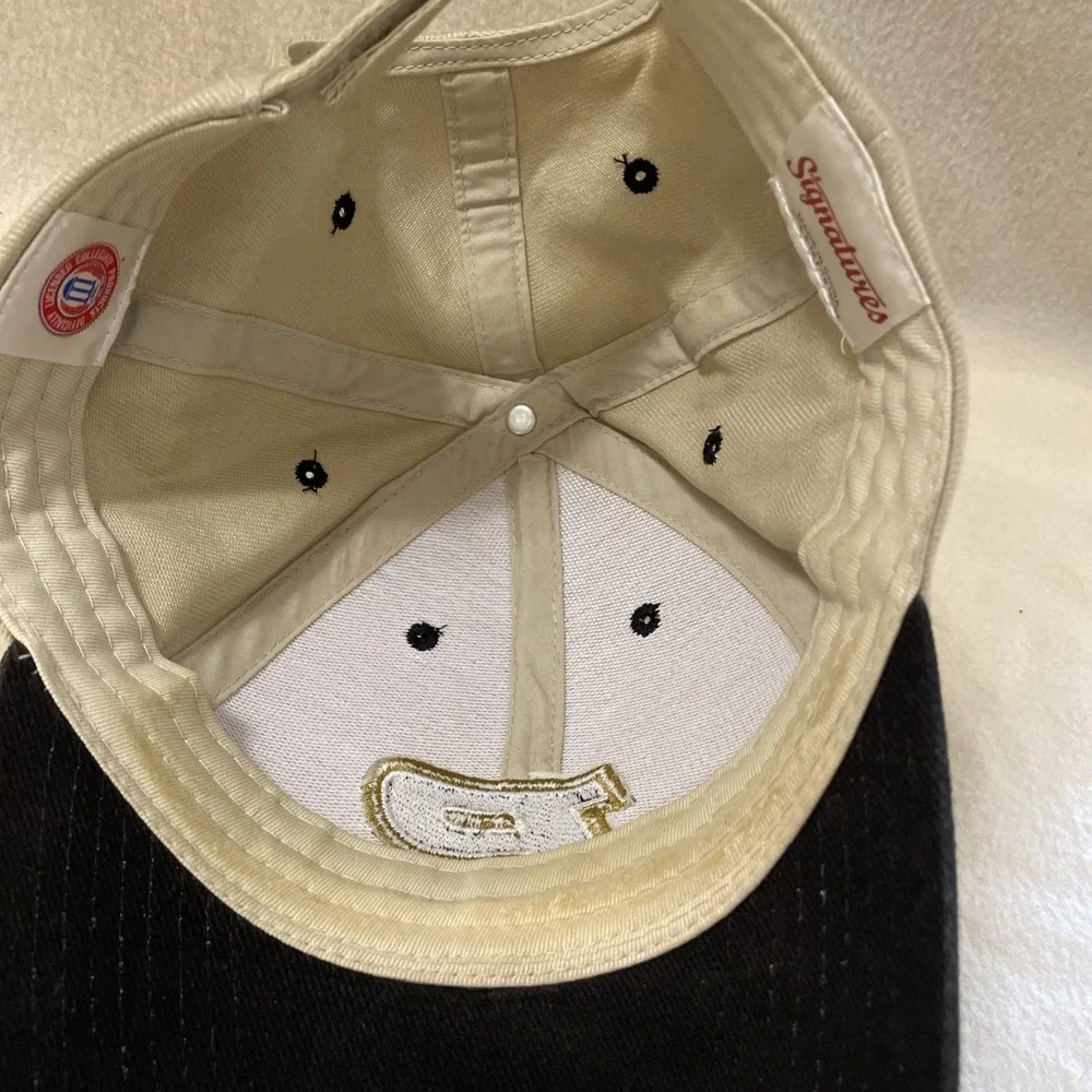 PURDUE Hat Adjustable Back Brown/Tan/Khaki Signatures Officially License Product